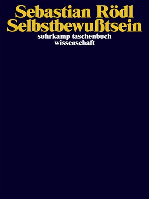 cover image of Selbstbewußtsein